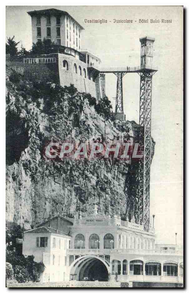 CPA Ventimiglia Hotel Balzi Rossi 