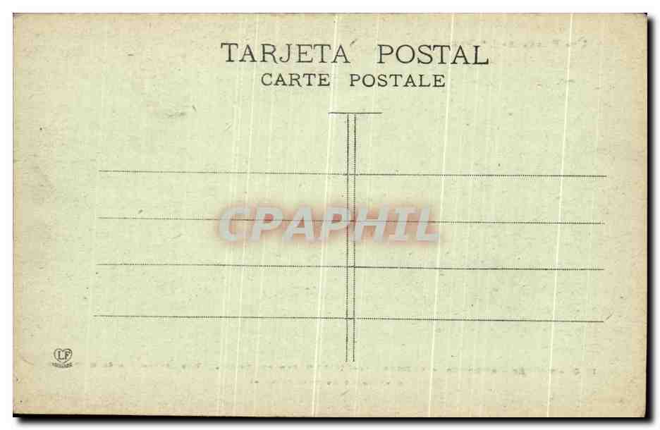 CPA Vallee D Andorre Andorre La Vieille Ravinement du Puig d Anclar — Rückseite
