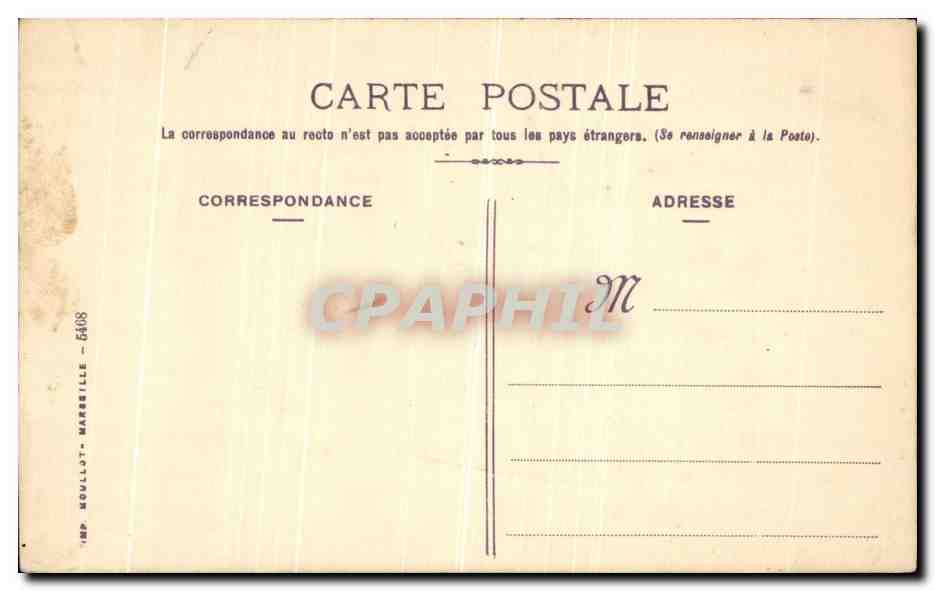 CPA Porteuse D Eau Arabe  — Rückseite