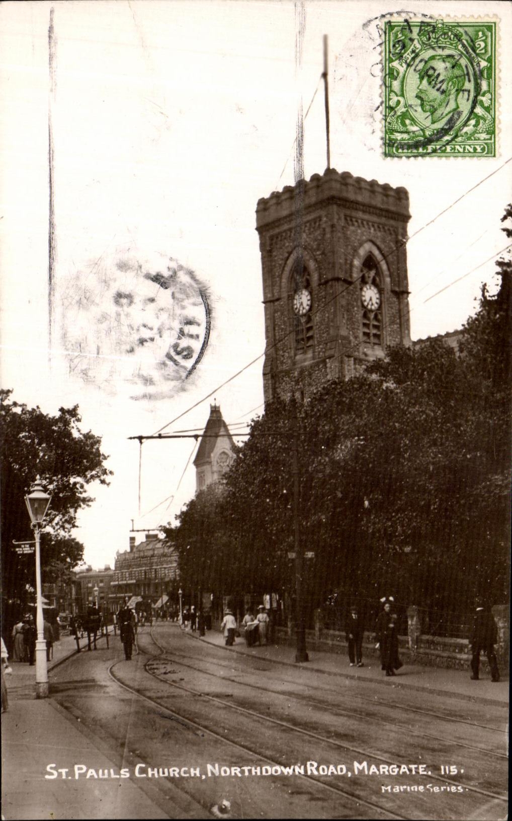 CPA St Pauls church Northdown road Margate
