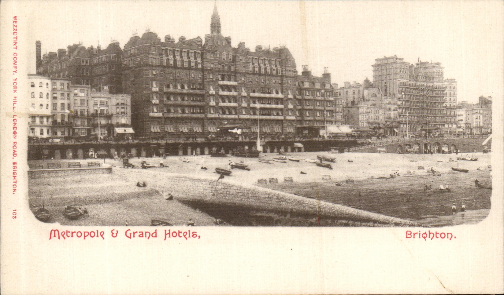CPA Metropole Grand Hotels Brighton 