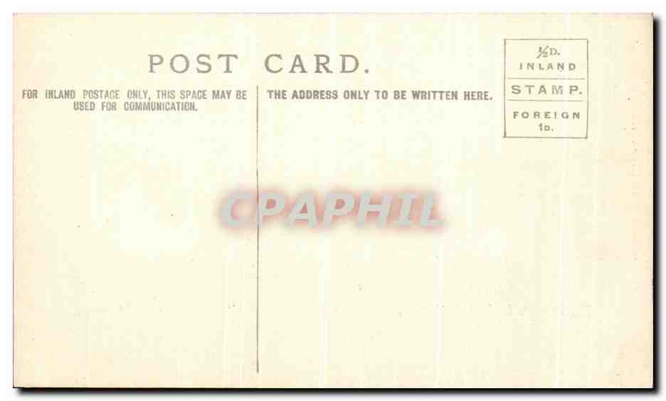 CPA Metropole Grand Hotels Brighton  — Rückseite