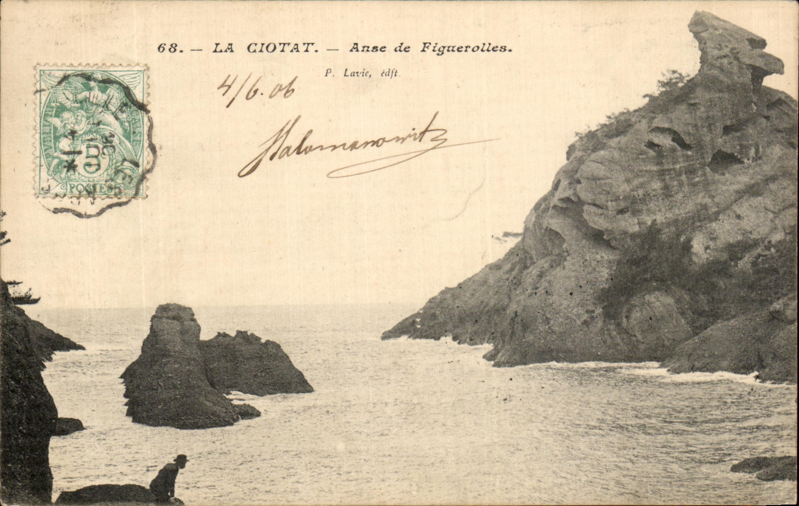 CPA La Ciotat Anne de Figuerolles