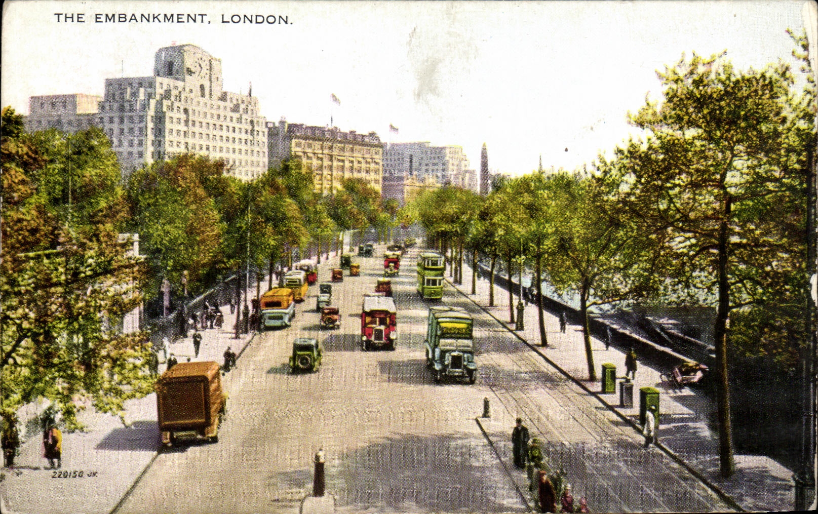 CPA The Embankment London