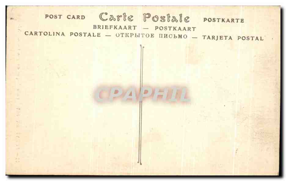 CPA Fuenterrabia Calle Mayor antigna Casa — Rückseite
