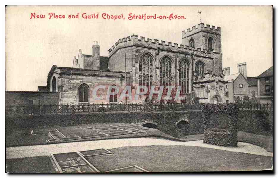 CPA New Place And Guild Chapel Stratford On Avon 