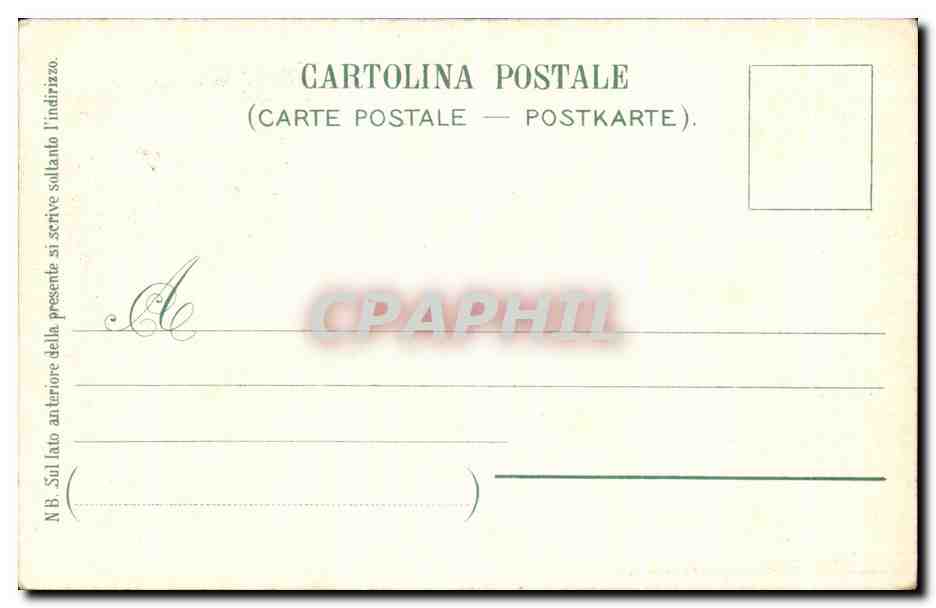 CPA S Caterina Del Sasso  — Rückseite