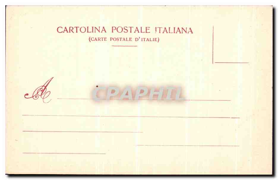 CPA Isola Bella Dettaglio Del Giardino — Rückseite