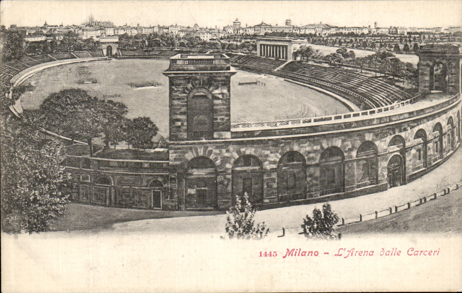 CPA Milano L Arena Dalle Carceri 