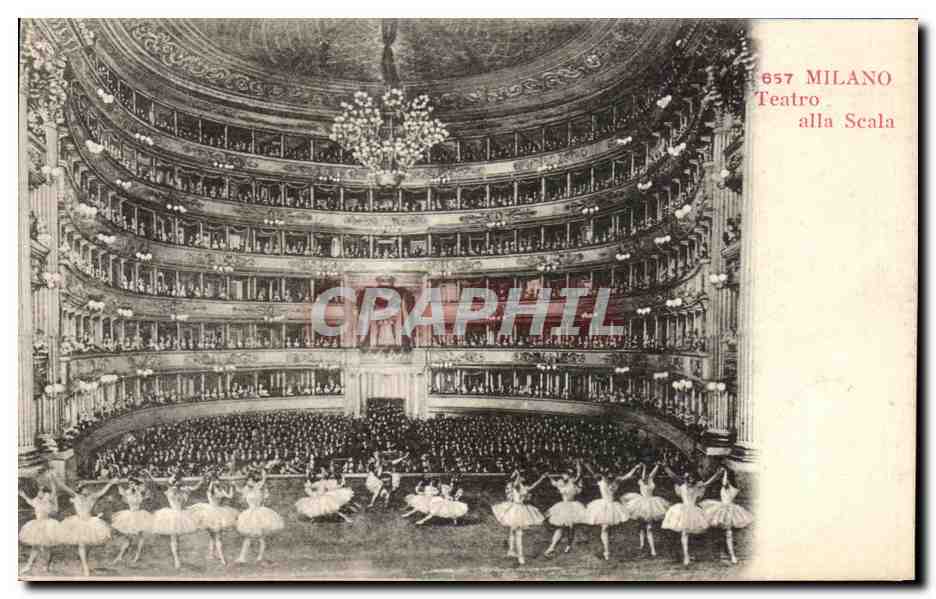 CPA Milano Teatro Alla Scala Danseuses