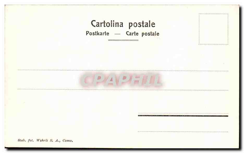 CPA Isala Bella Sala Del Trono  — Rückseite