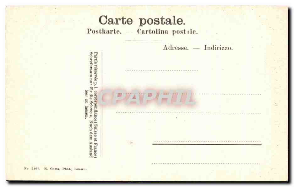 CPA Campione Antica Chiesa Della Madonna — Rückseite