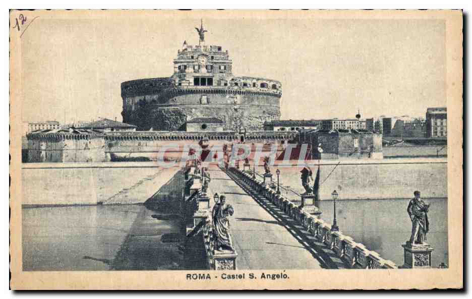 CPA Roma Castle S Angelo 