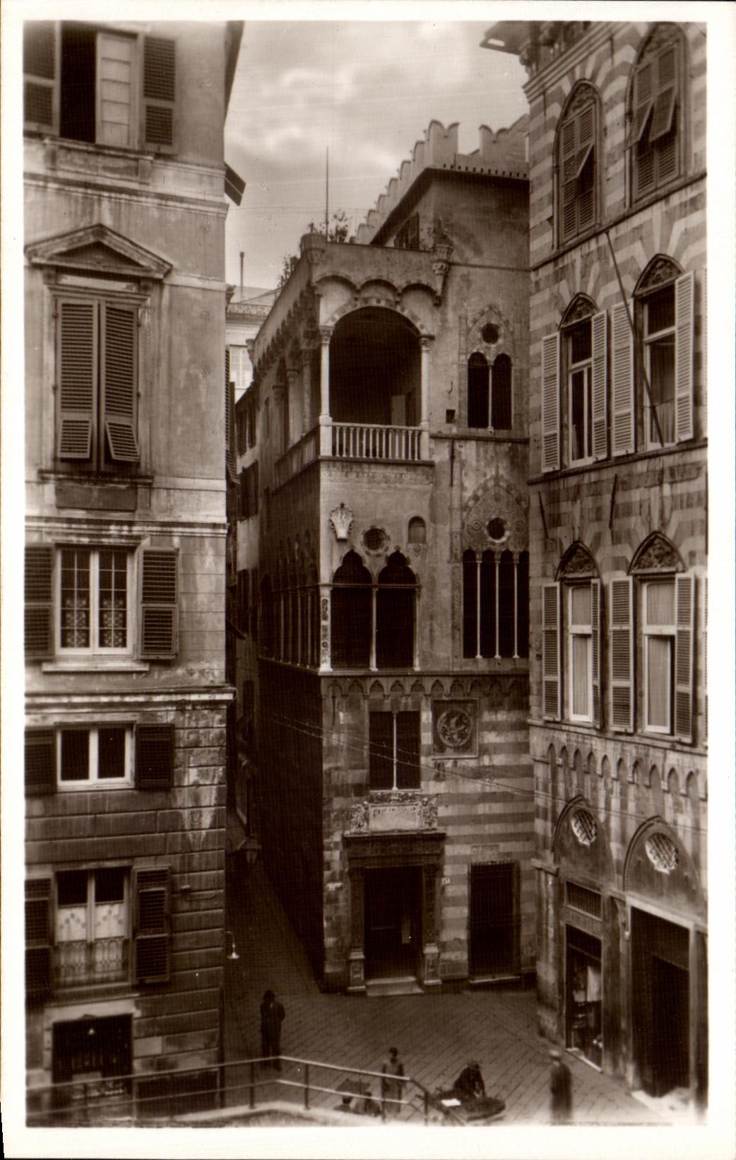 CPA Genova Piazza S Matteo Palazzo Del Doria