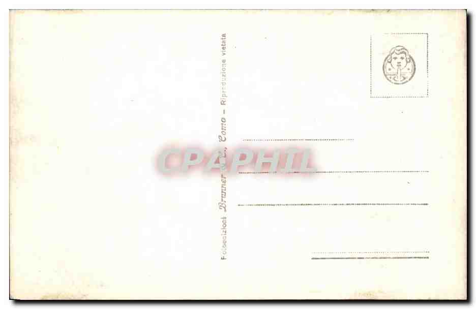CPA Genova Sopraporta In Via Cannetto Lungo  — Rückseite