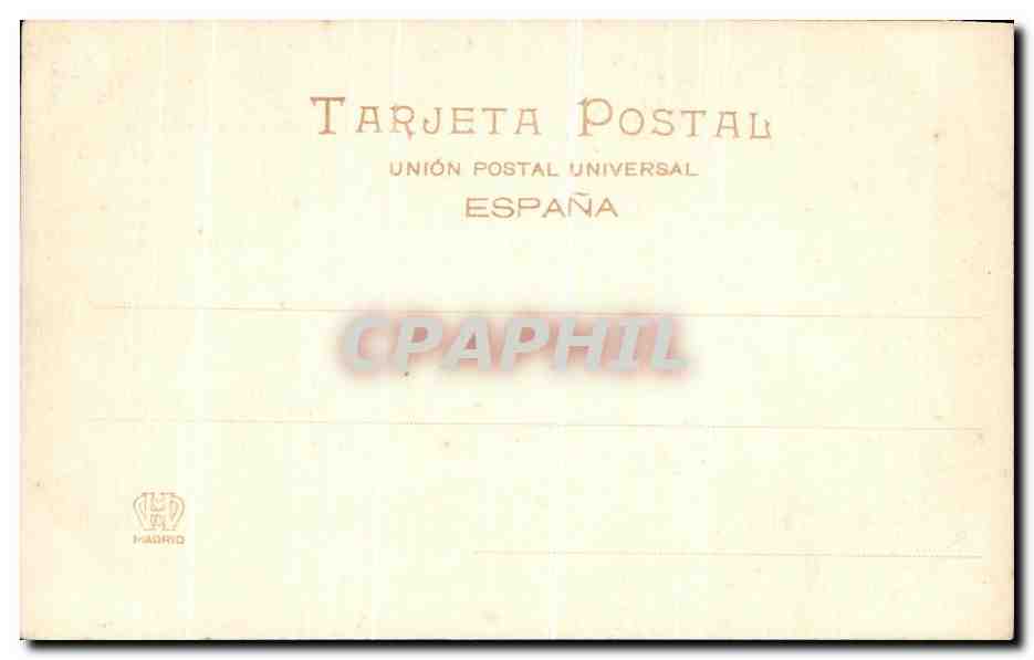 Sevilla — Plaza de San Fernando — Hauser y Menet, Madrid, n° 102 — Rückseite