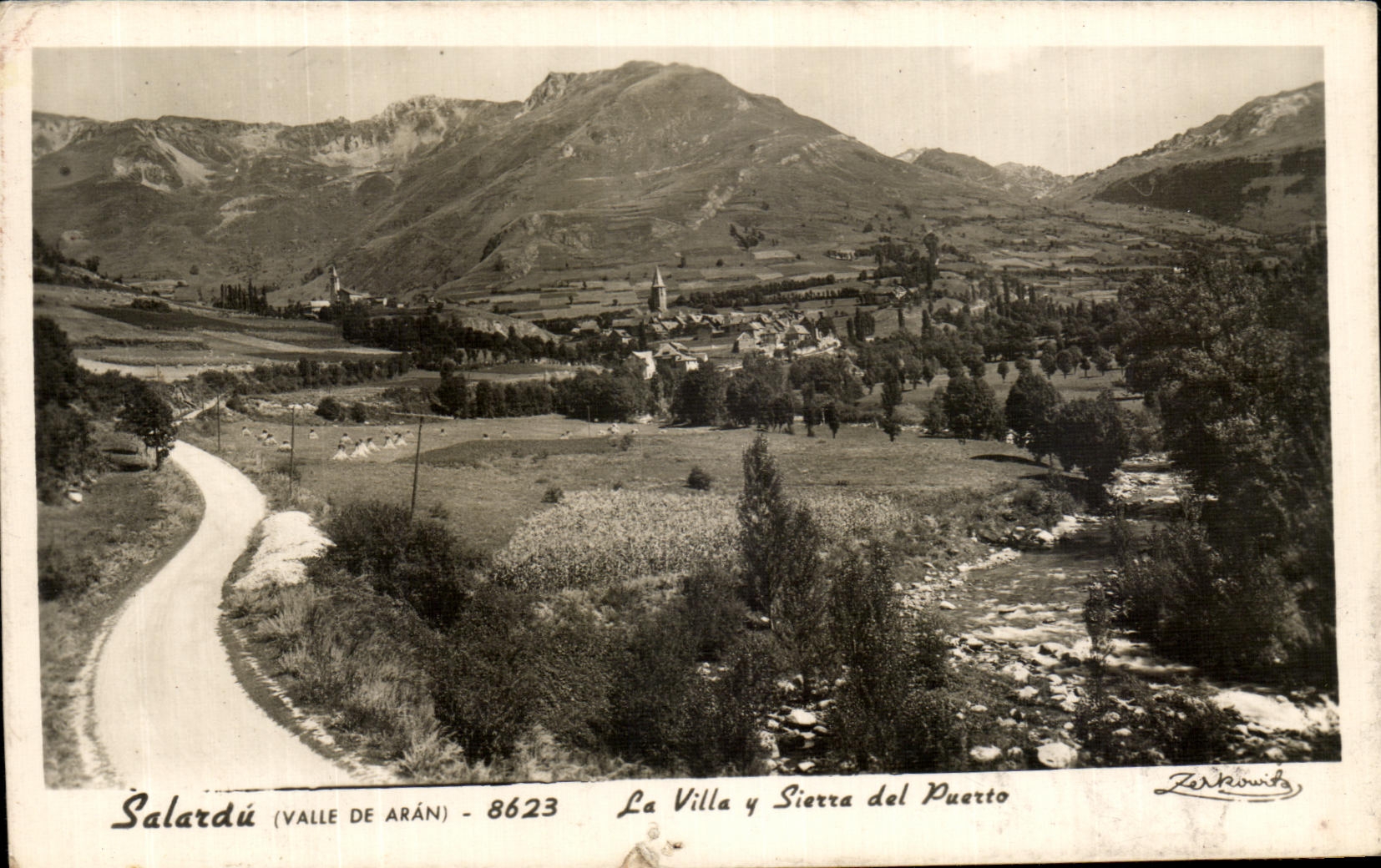 CPA Salardu La Villa Sierra Del Puerto 