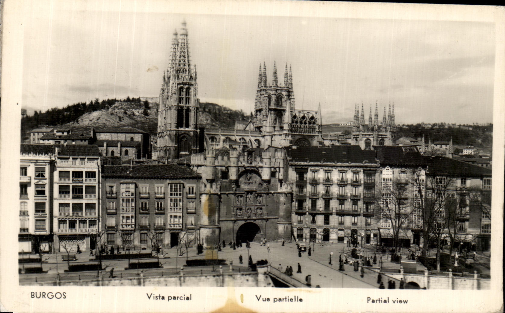 CPA Burgos Vista Parcial 