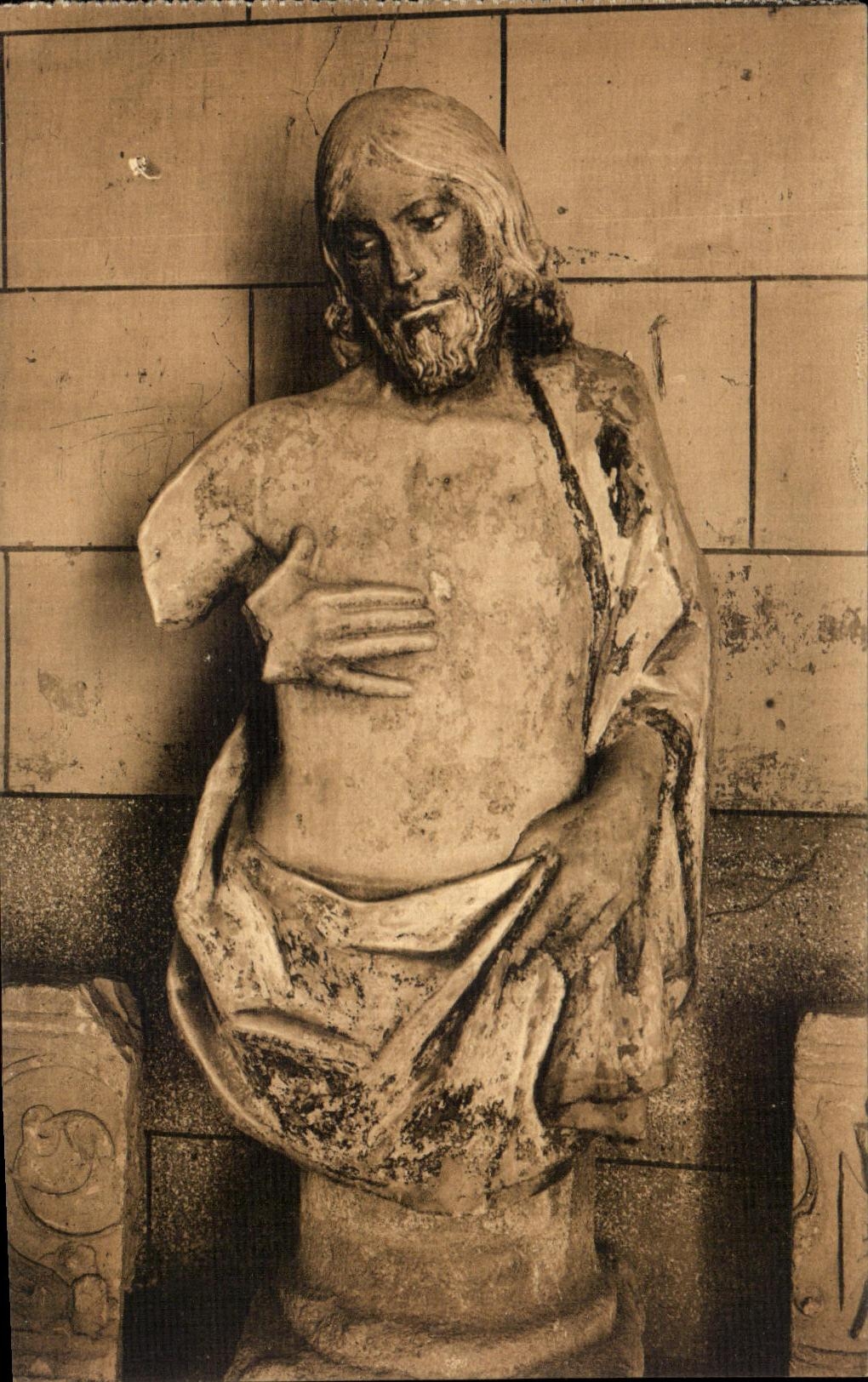 Jésus Christ ressuscité — Hospital de Santa Cruz — L. Roisin, phot. Barcelona