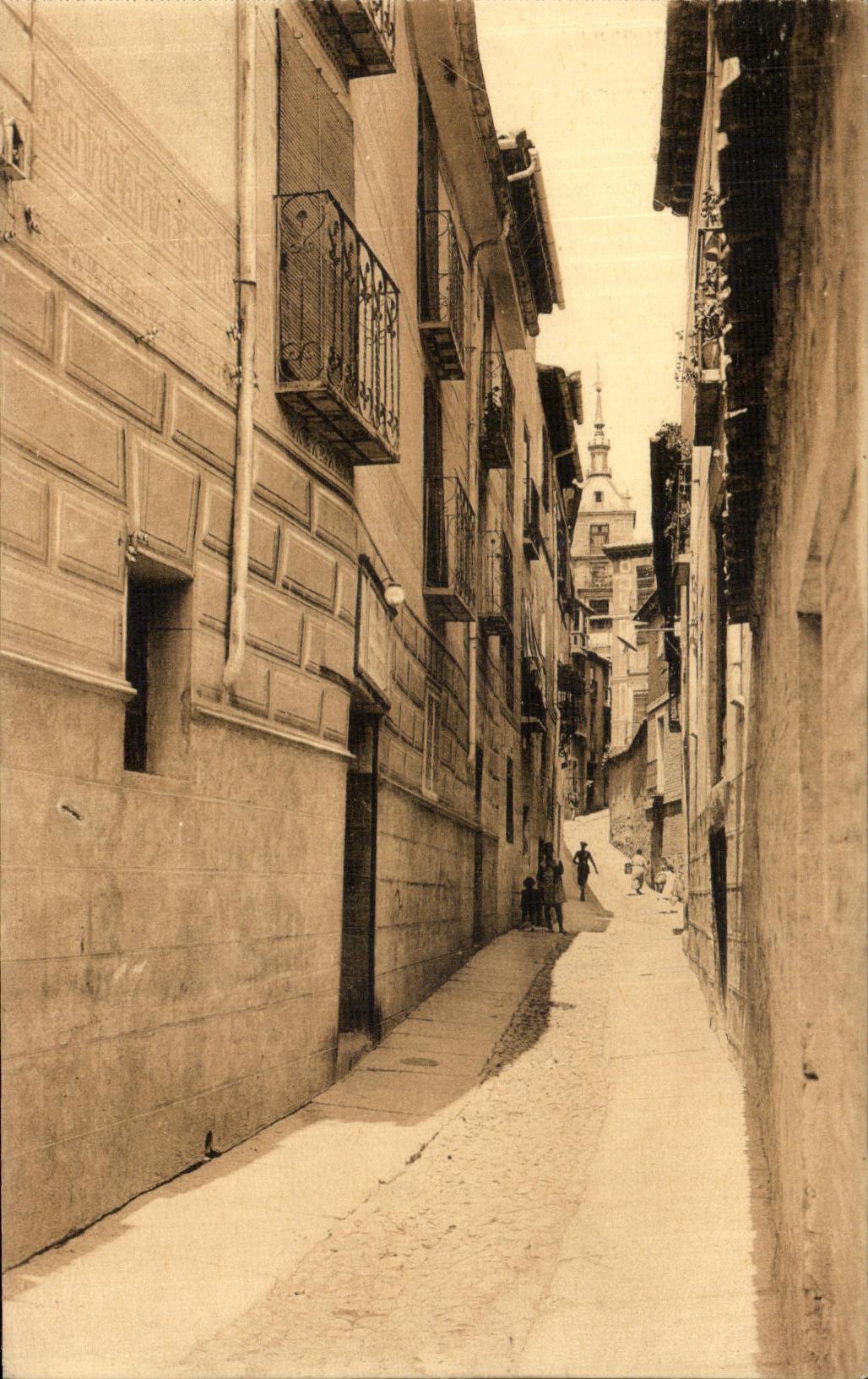 CPA Toledo Calle Del Pozo Amargo 