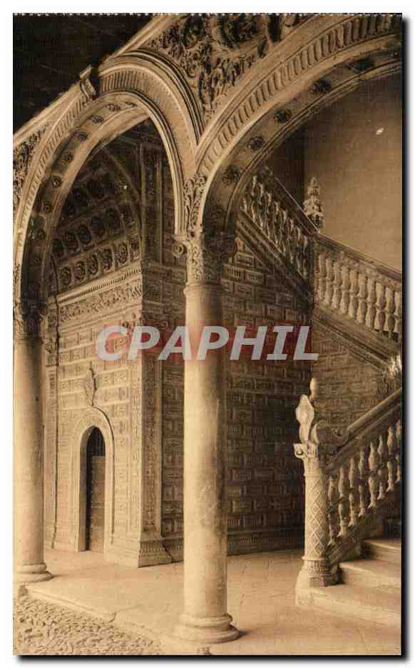 CPA Toledo Escalera Del Hospital De Santa Cruz