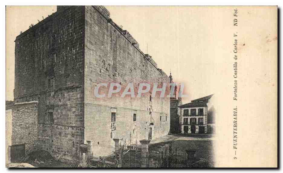 CPA Fuenterrabia Fortaleza Castillo De Carlos V