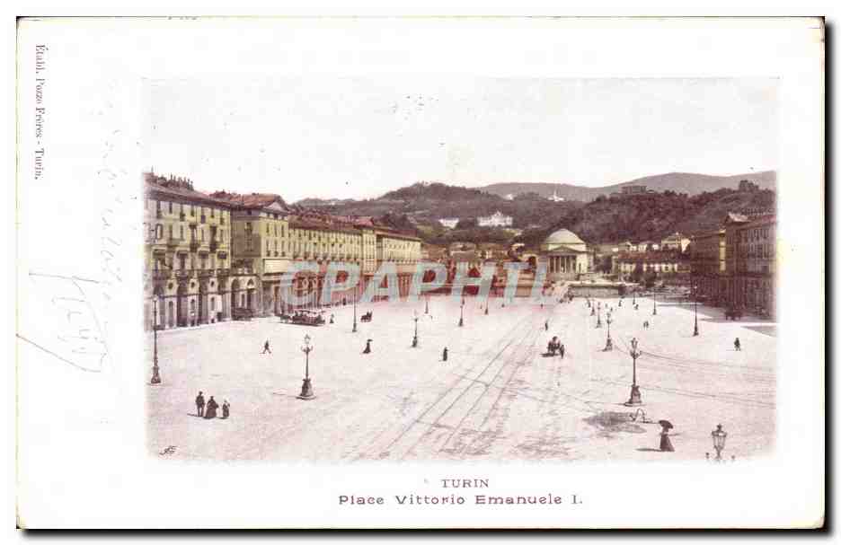 CPA Turin Place Vittorio Emanuele I