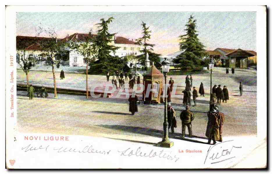 CPA Novi Ligure La stazione