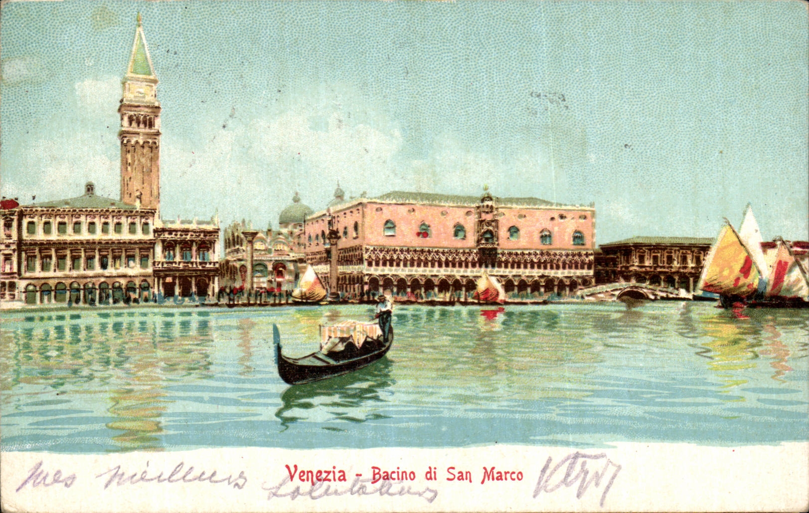 CPA Venezia Bacino Di san Marco 