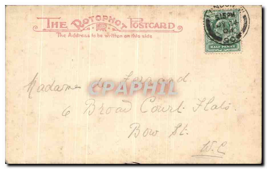 CPA Strawberries Scarlet  — Rückseite