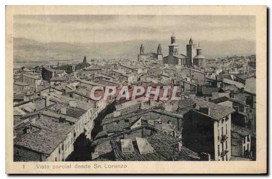 CPA Vista Parcial Desde Sn Lorenzo
