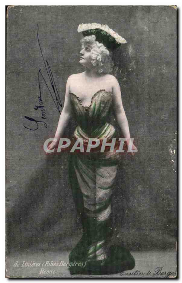 CPA Folies Bergeres Femme De linieres 