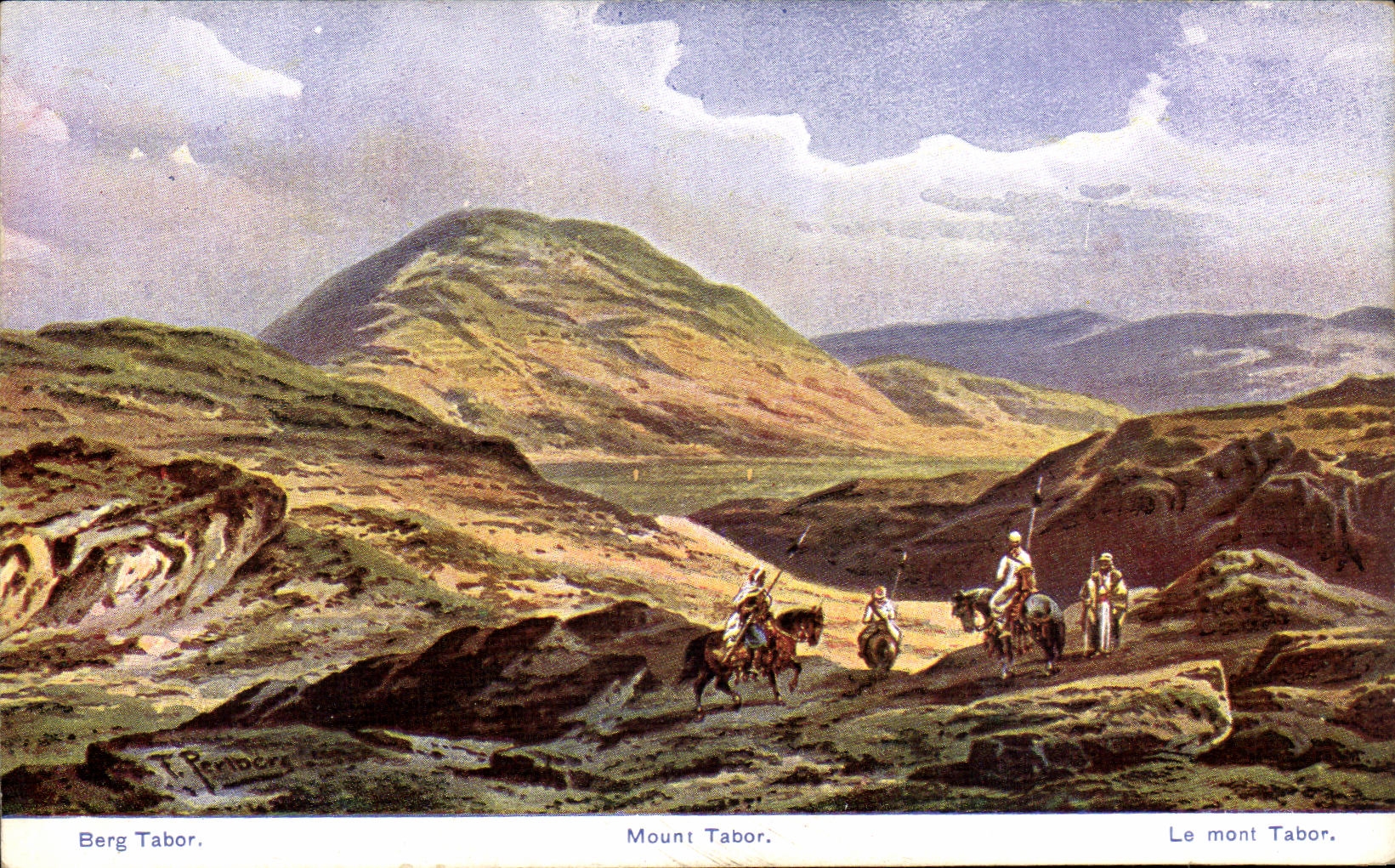 CPA Mount Tabor Palestine