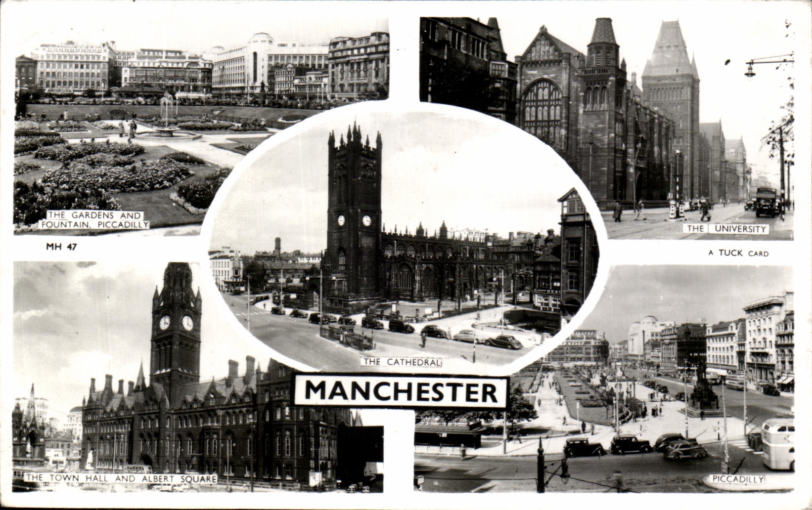 CPM Manchester Gardens and Fountain Piccadilly University Albert Square