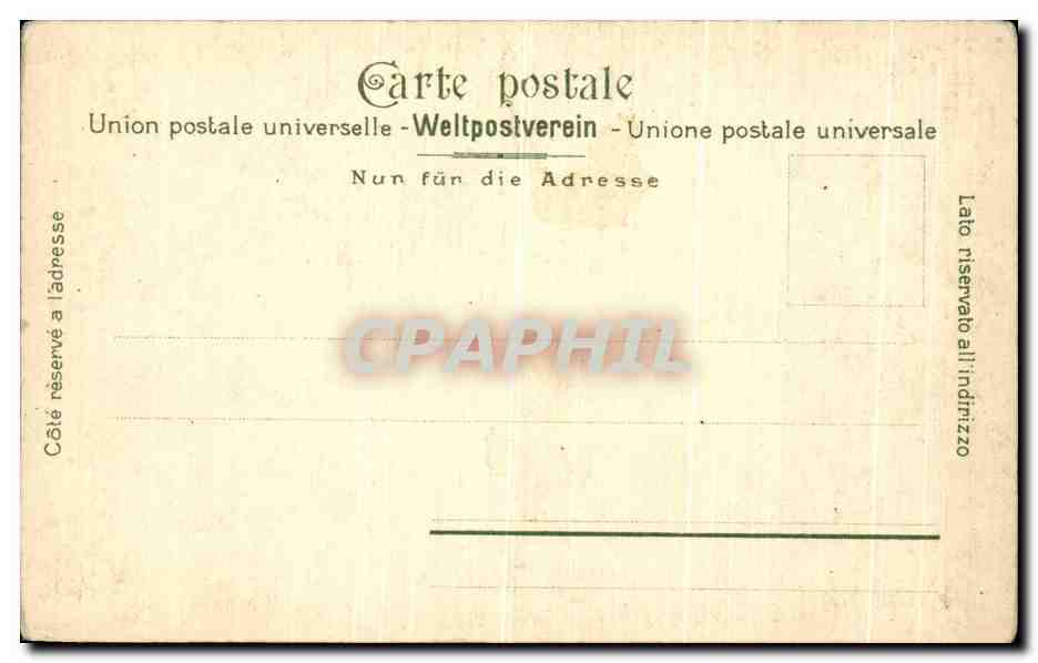 CPA Venezia La Madonna Col Bambino Cesu E Sante — Rückseite