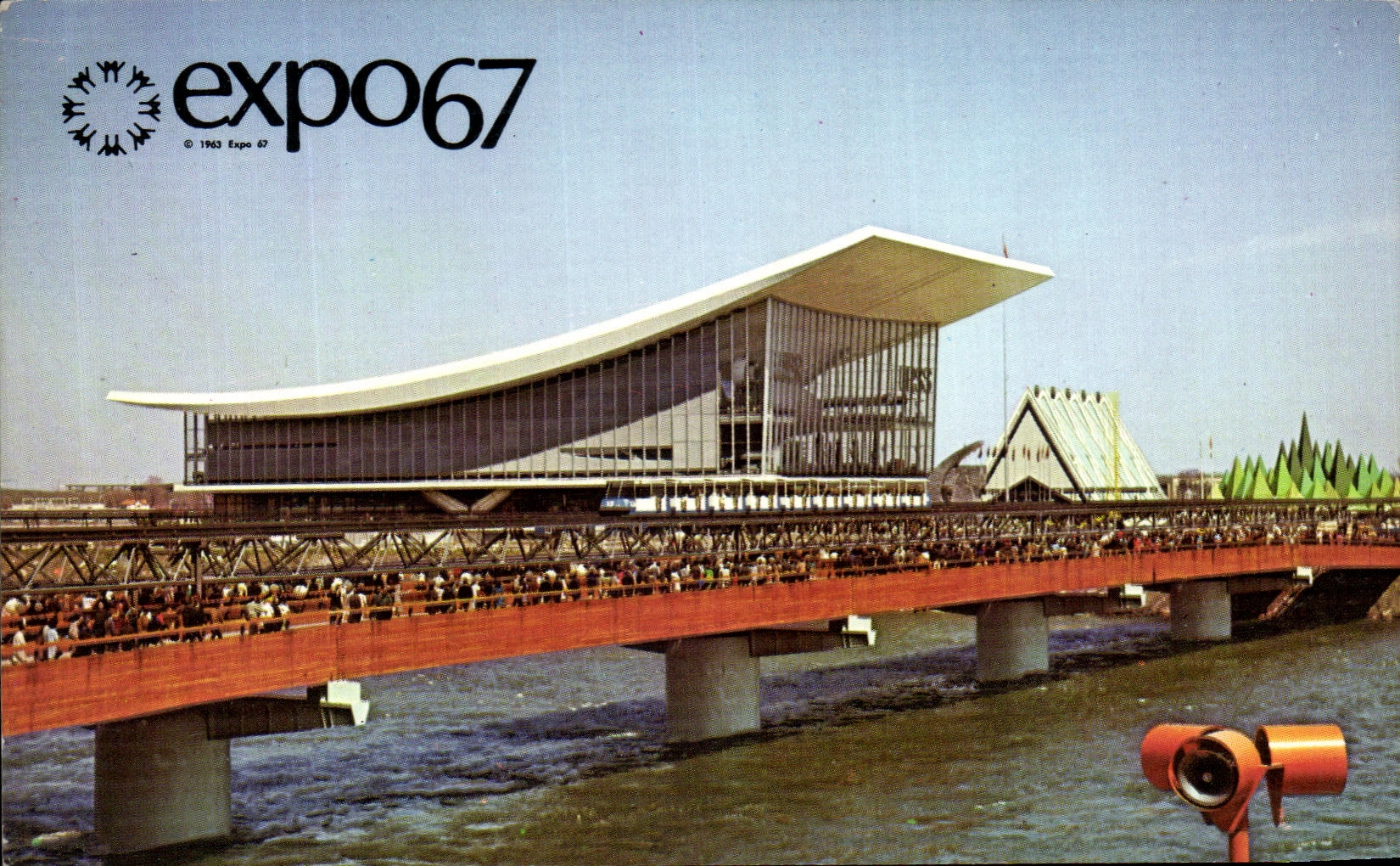 CPA Le Pavillon De l Union Sovietique Expo 1967 Canada