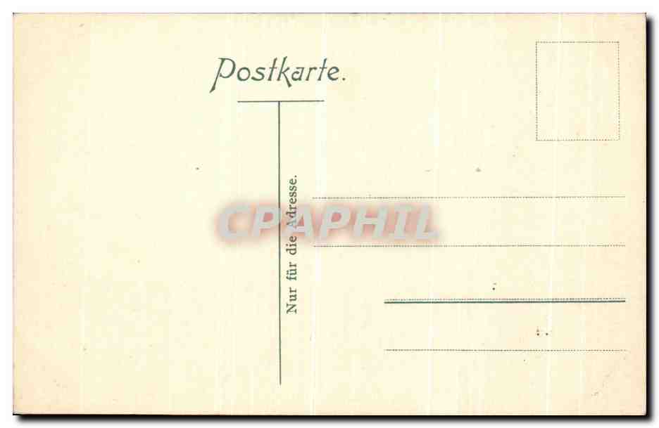 CPA Limburg Partie am Dom Bateau — Rückseite