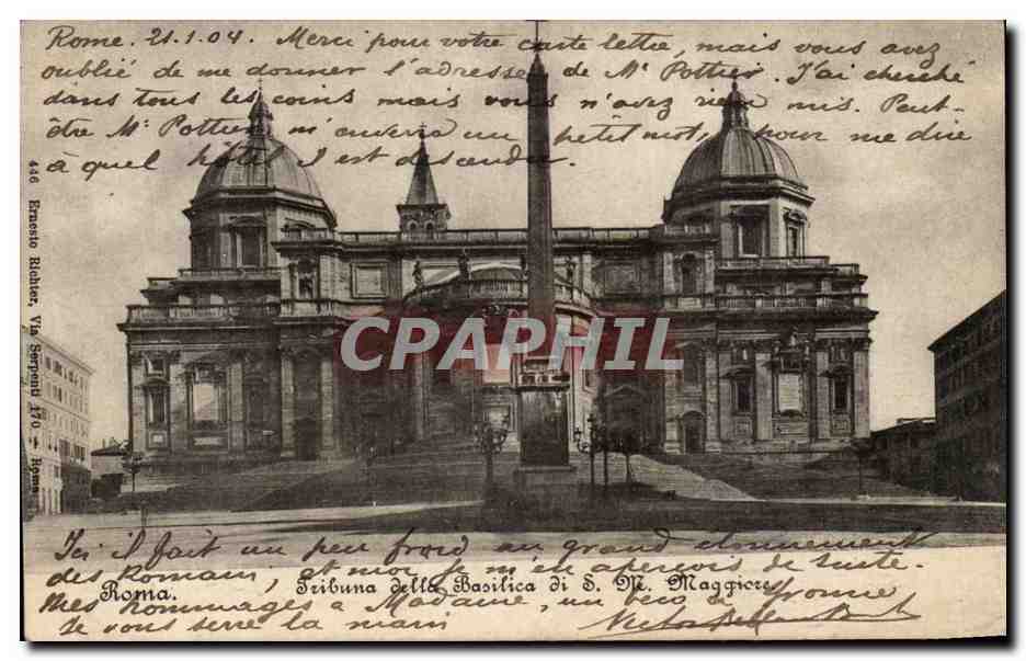 CPA Roma Tribuna della Basilica