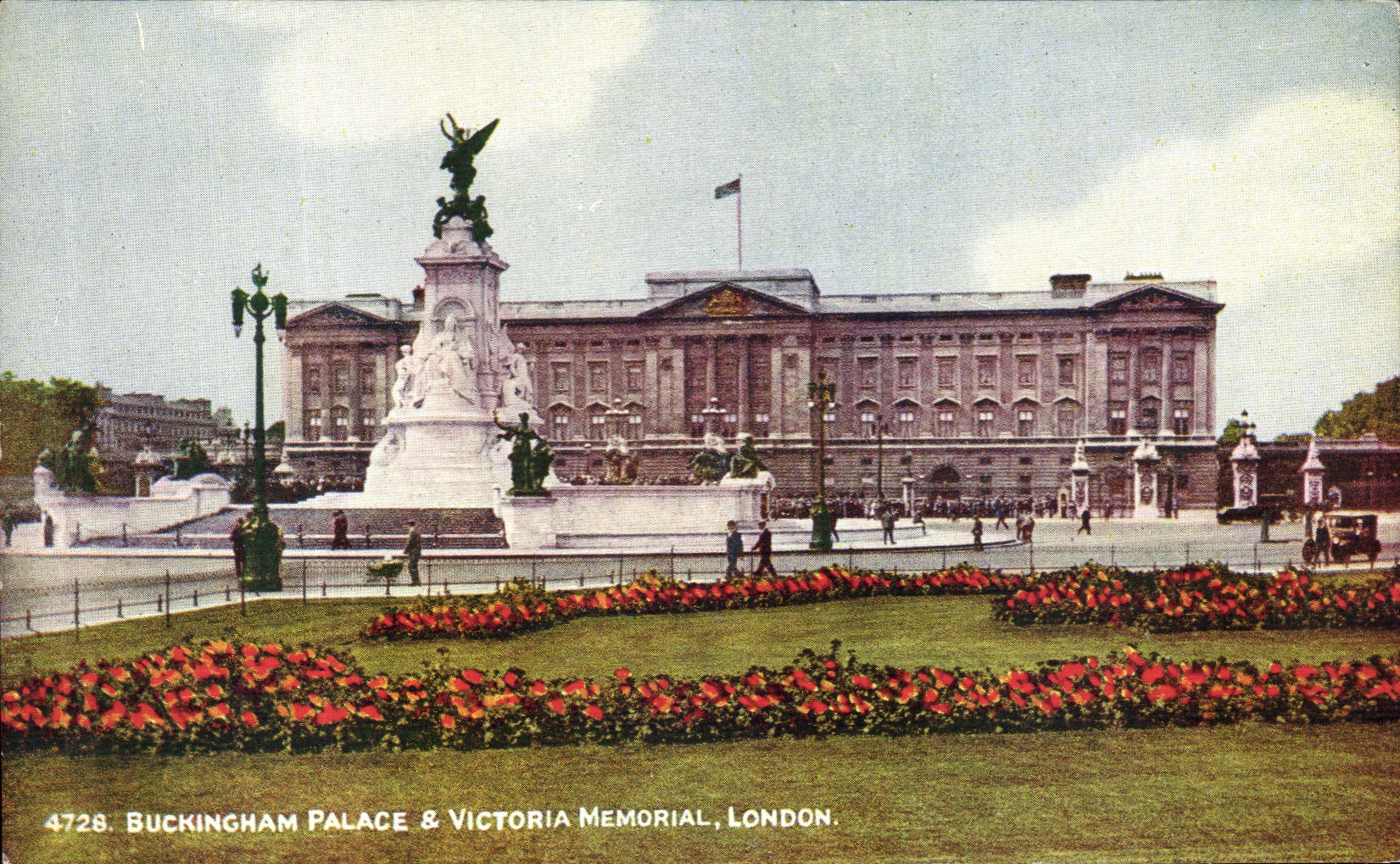 CPA Buckingham Palace Victoria Memorial London