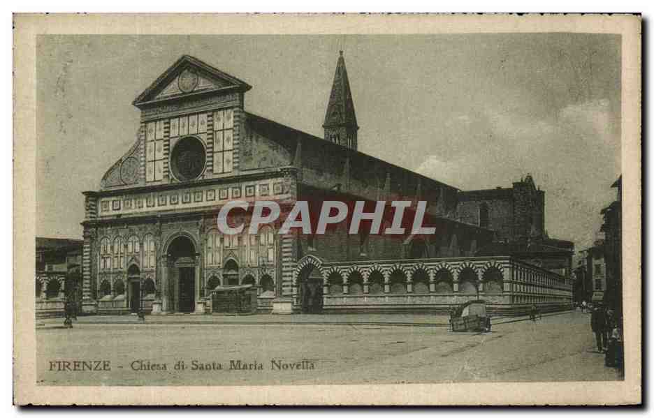 CPA Firenze Chiesa Saota Maria Novetta