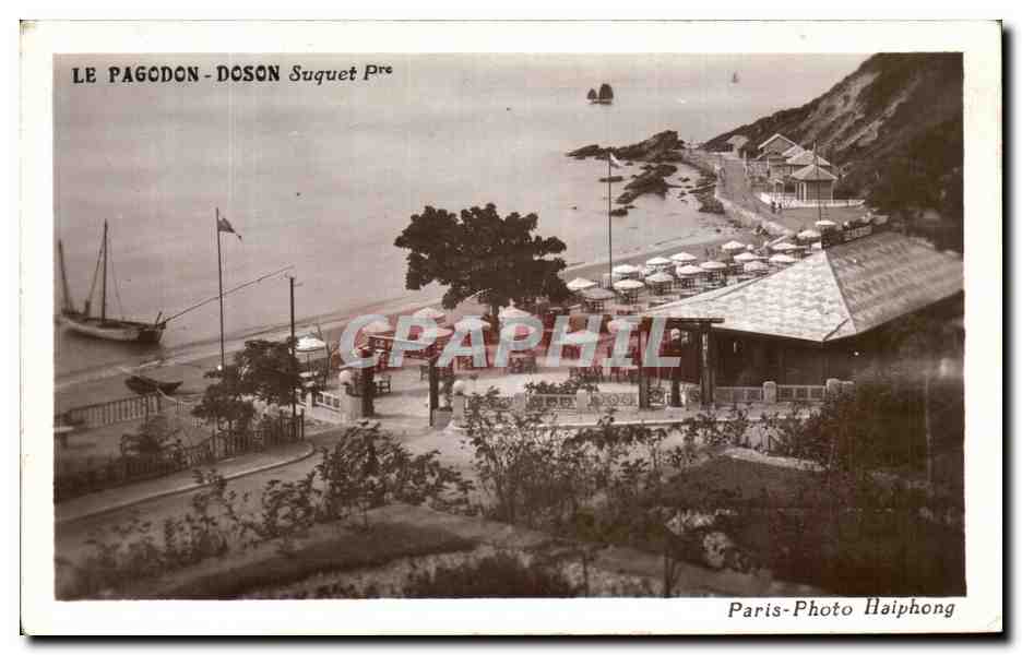 CPA Le Pagodon Doson Suquet Indochine Vietnam Laos 