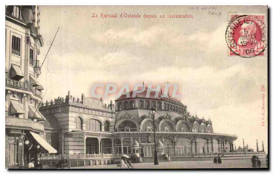 CPA Le Kursaal d Ostende depuis sa restauration
