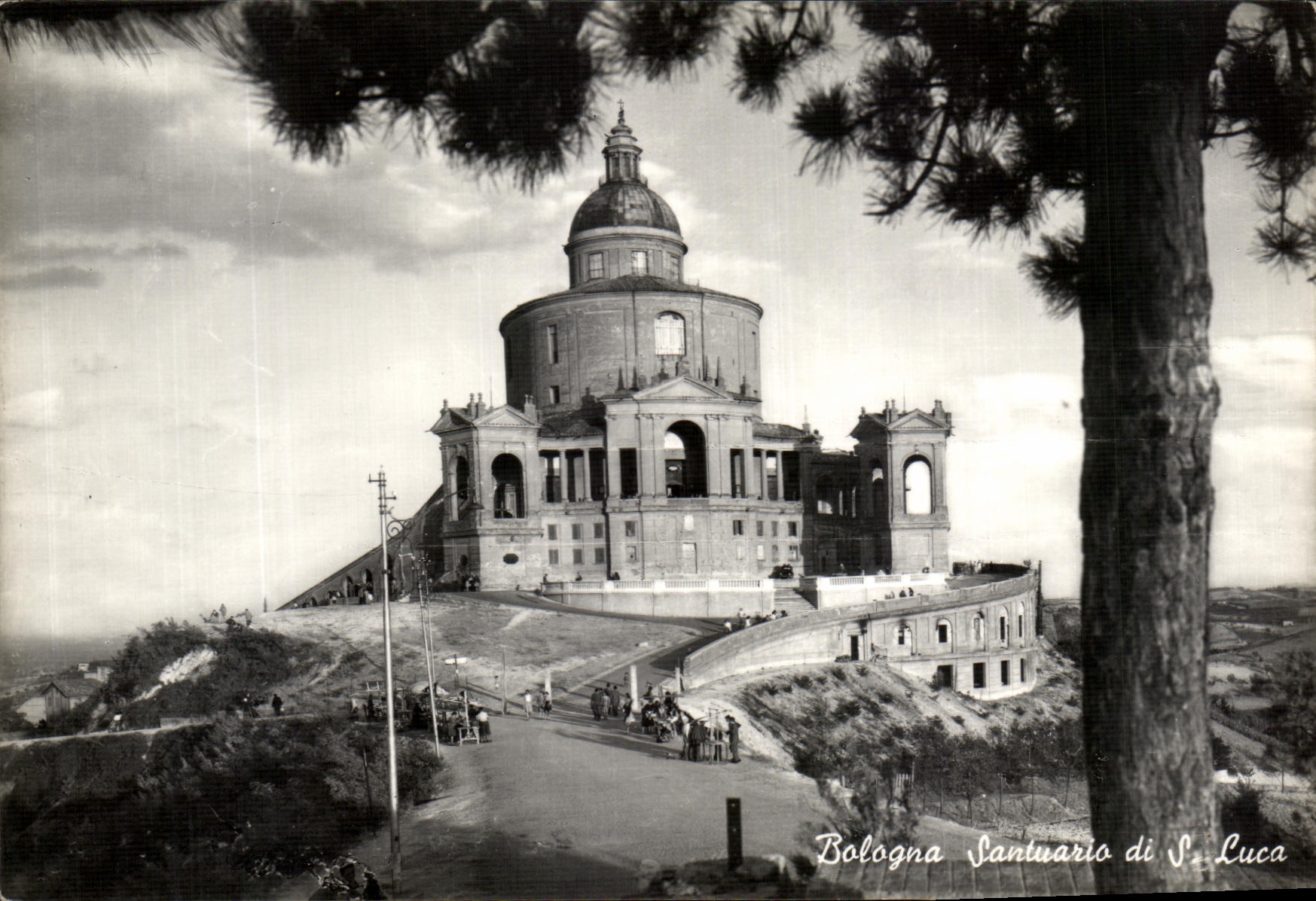 CPSM Balogna Santuaria di S Luca