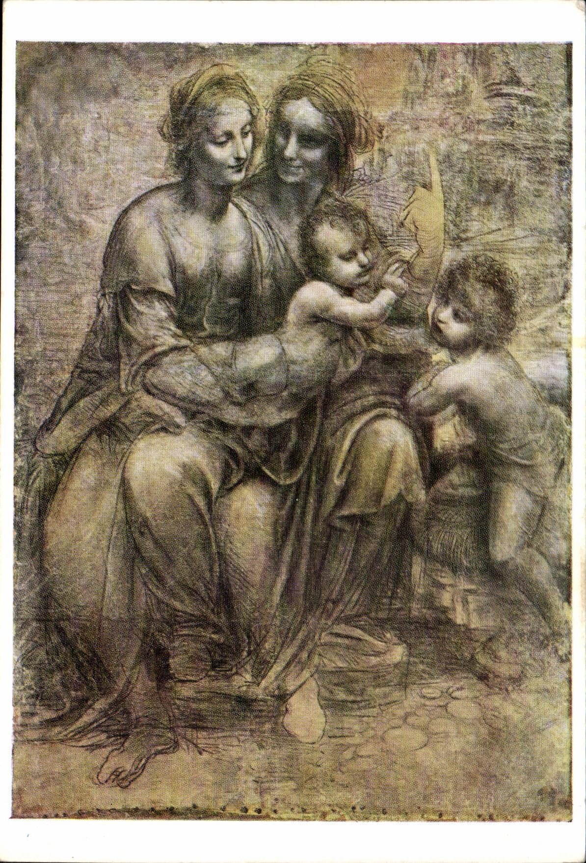 Die Jungfrau und das Kind mit der heiligen Anna und dem heiligen Johannes dem Täufer — Karte — National Gallery — Kartennummer 1325
