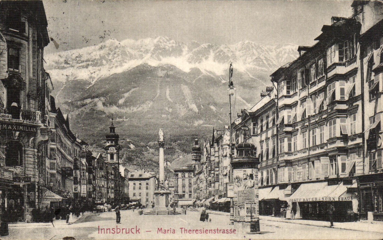 CPA Innsbruck Maria Theresientstrasse