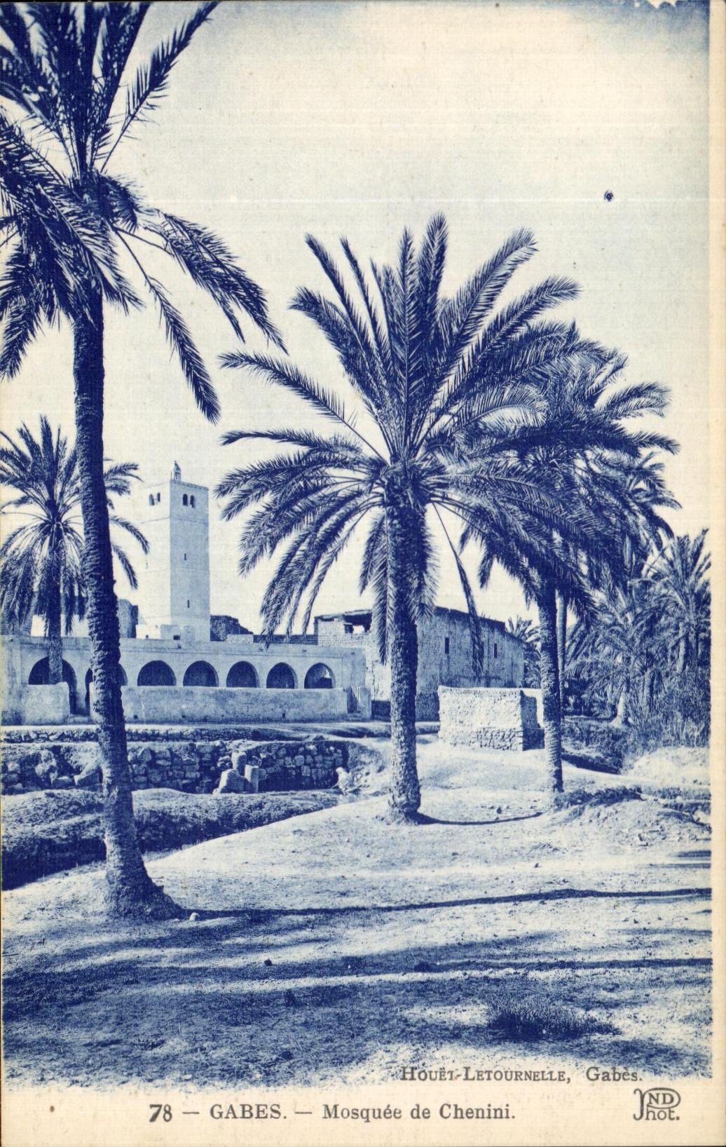CPA Gabes Mosquee de Chenini Tunisie