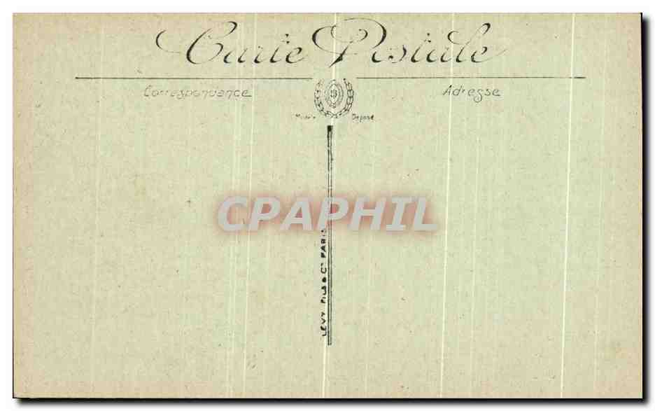 CPA Gabes La Grande Cascade Tunisie — Rückseite