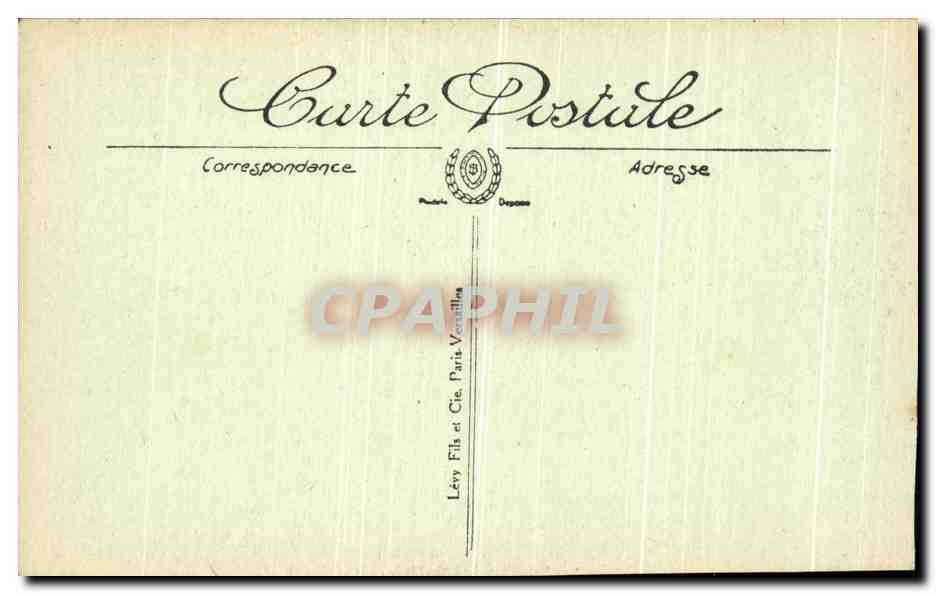CPA Nefta Le Lasc de la Grande corbeille Tunisie — Rückseite