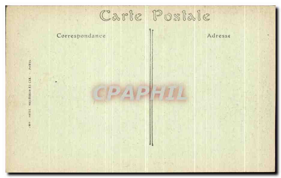 CPA Chenni Vue Generale Tunisie — Rückseite