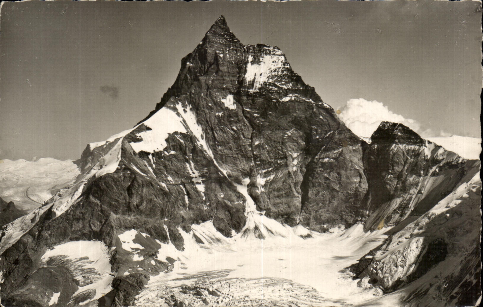 CPA Tete blanche Mont Tervin 